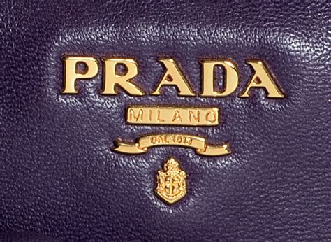 prada lux authentic logo